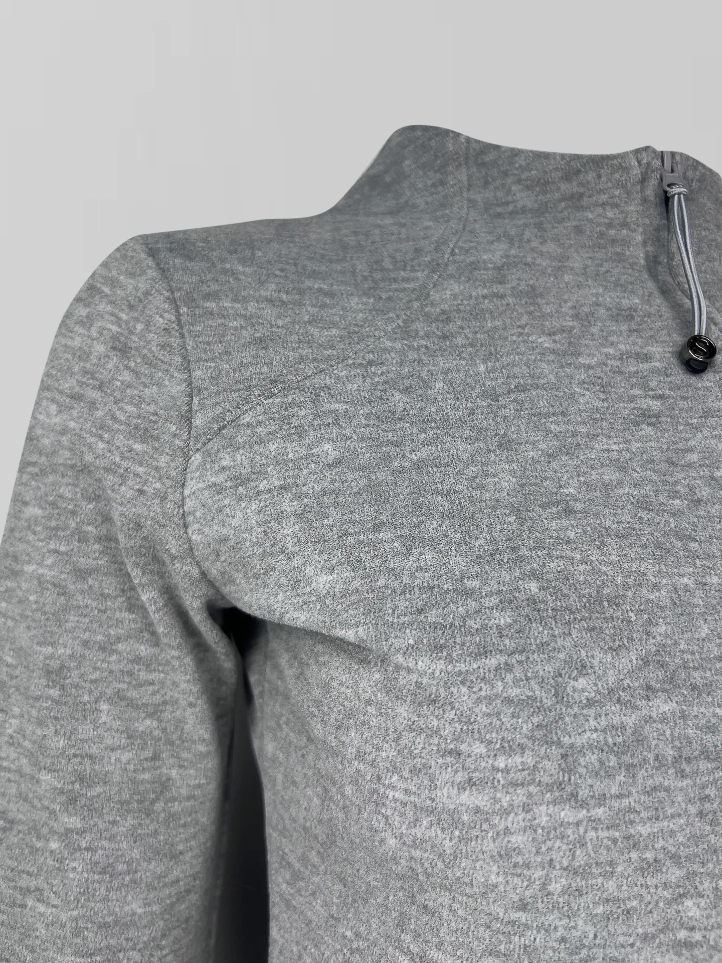 Костюм LJHY 25027 однотонный из лонгслива на молнии и широких штанов