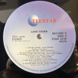 Винтажная виниловая пластинка LP Сборник Love Fever (France 1991) (Peggy Lee, Marilyn Monroe, Aretha Franklin, Billie Holiday, Julie London)