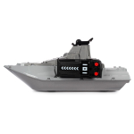 Катер с ракетными установками (в инд.коробке) (Нордпласт)