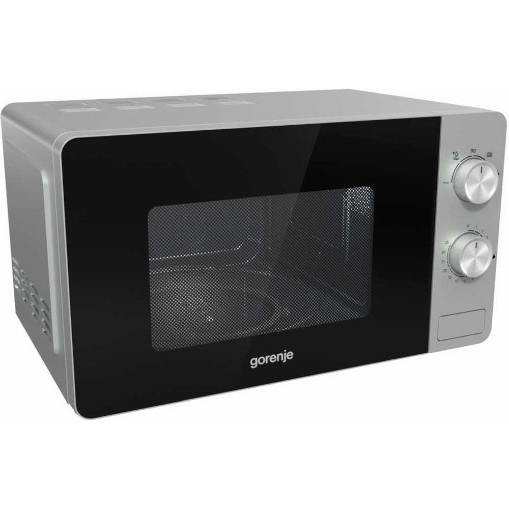 Микроволновая печь Gorenje MO20E1S Микроволновая печь, 20л, 800 Вт, серебро