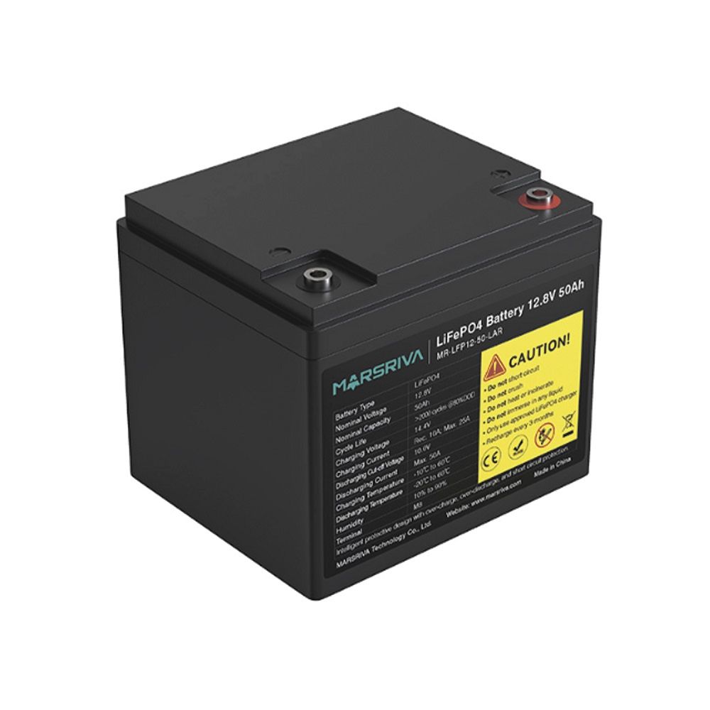 Аккумулятор LiFePO4 MR-LFP12-50-LAR (12В 50А/ч)