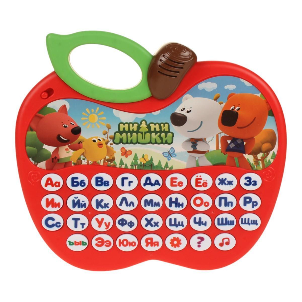 Планшет обучающий "Ми-ми-мишки" 200 песен,загадок,стихов, в коробка HT1151-R (Умка)