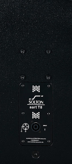 Solton T 8 - Пассивная 2-х полосная акустическая система; 8&quot; НЧ / 1,35&quot; ВЧ; 200 / 800 Вт; 
4 Ома; 80