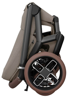 Детская коляска Maxi-Cosi Fame 3 в 1 с автокреслом Pebble 360 Pro Twillic Truffle/Трюфель(беж)