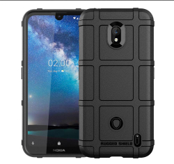 Чехол на Nokia 2.2 цвет Black (черный), серия Armor от Caseport