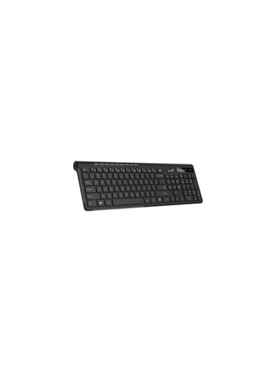 Клавиатура беспроводная мультимедийная Genius SlimStar 7230. 12 мультимедийных клавиш, тонкие клавиши, 2.4ГГц, поддержка приложения Genius Key support.