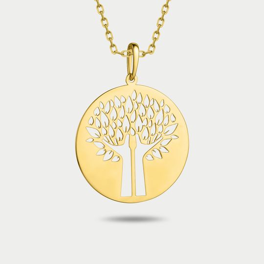 Подвеска золотая