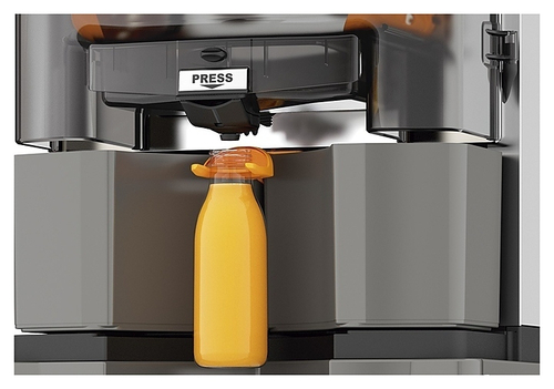 Соковыжималка автоматическая для цитрусовых Zumex Versatile Pro All-in-One UE, Silver c подиумом и с держателем