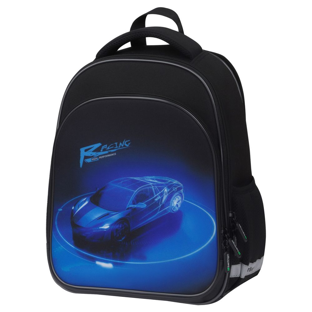 Ранец Berlingo Expert Plus Best race 38х29х15см, 2 отд., с анатомической спинкой