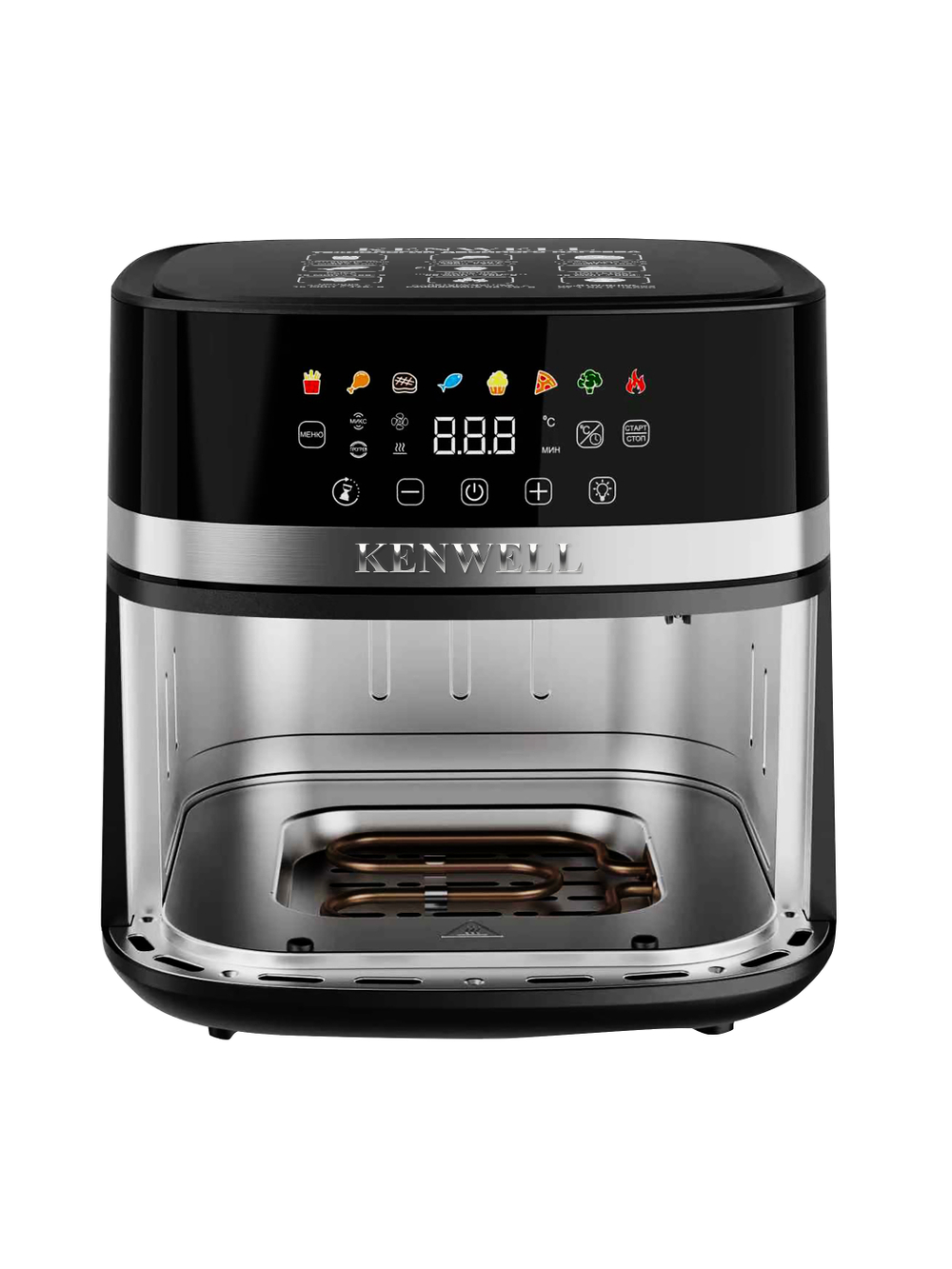 АЭРОГРИЛЬ KENWELL с двумя тенами и большой чашей