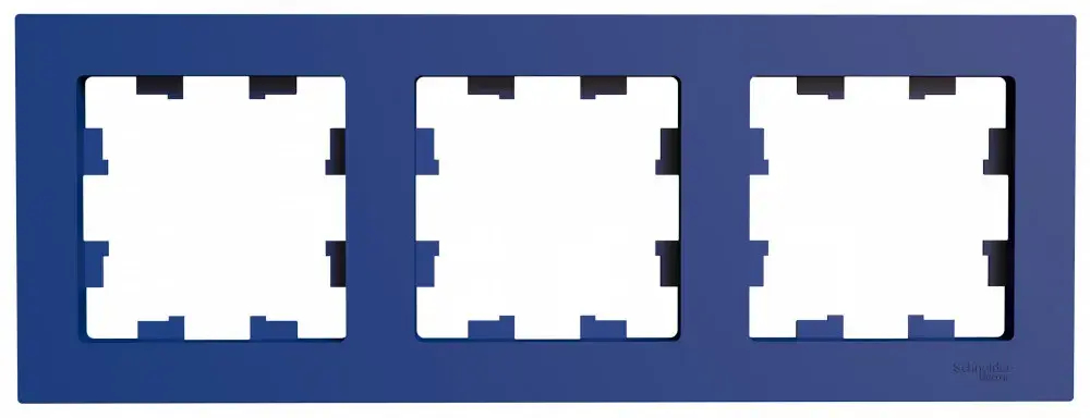 ATLASDESIGN 3-постовая РАМКА, универсальная, АКВАМАРИН