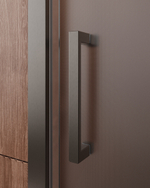 Душевая дверь Cezares MOLVENO-BF-1-120-P-GM, 120х195, профиль оружейная сталь, стекло Punto матовое