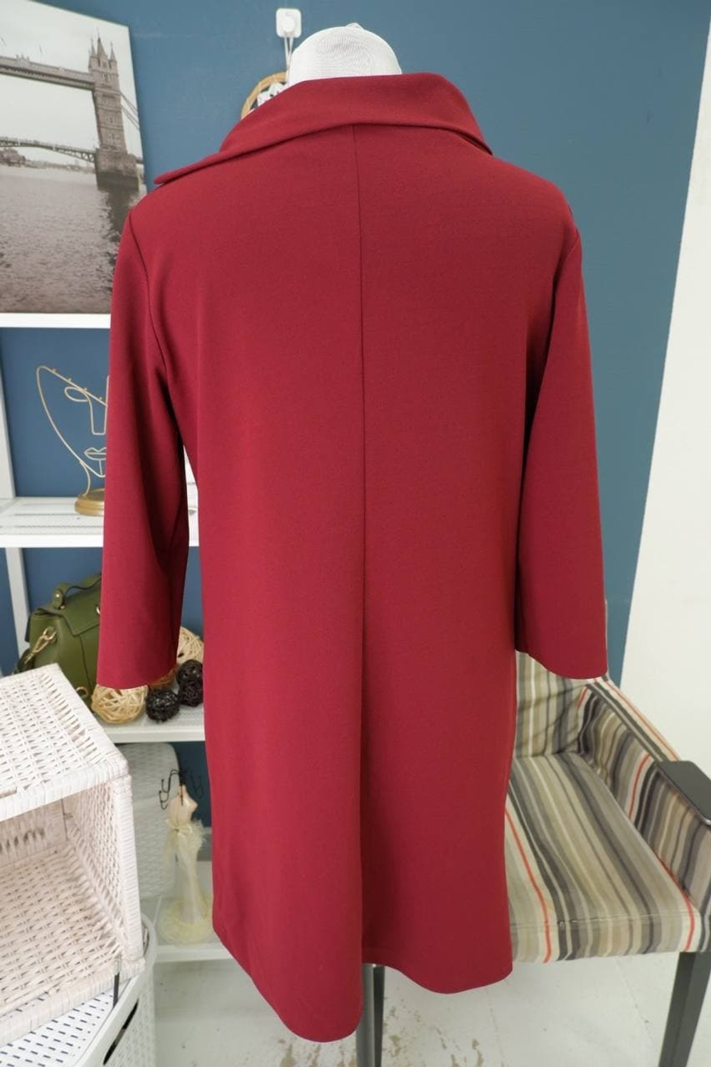 Платье Made in Kyrgyzstan c разрезом 46 размер