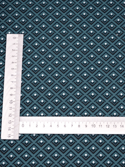 Ткань бязь плательная, рис. "Уголки", ширина 150 см, арт. 802