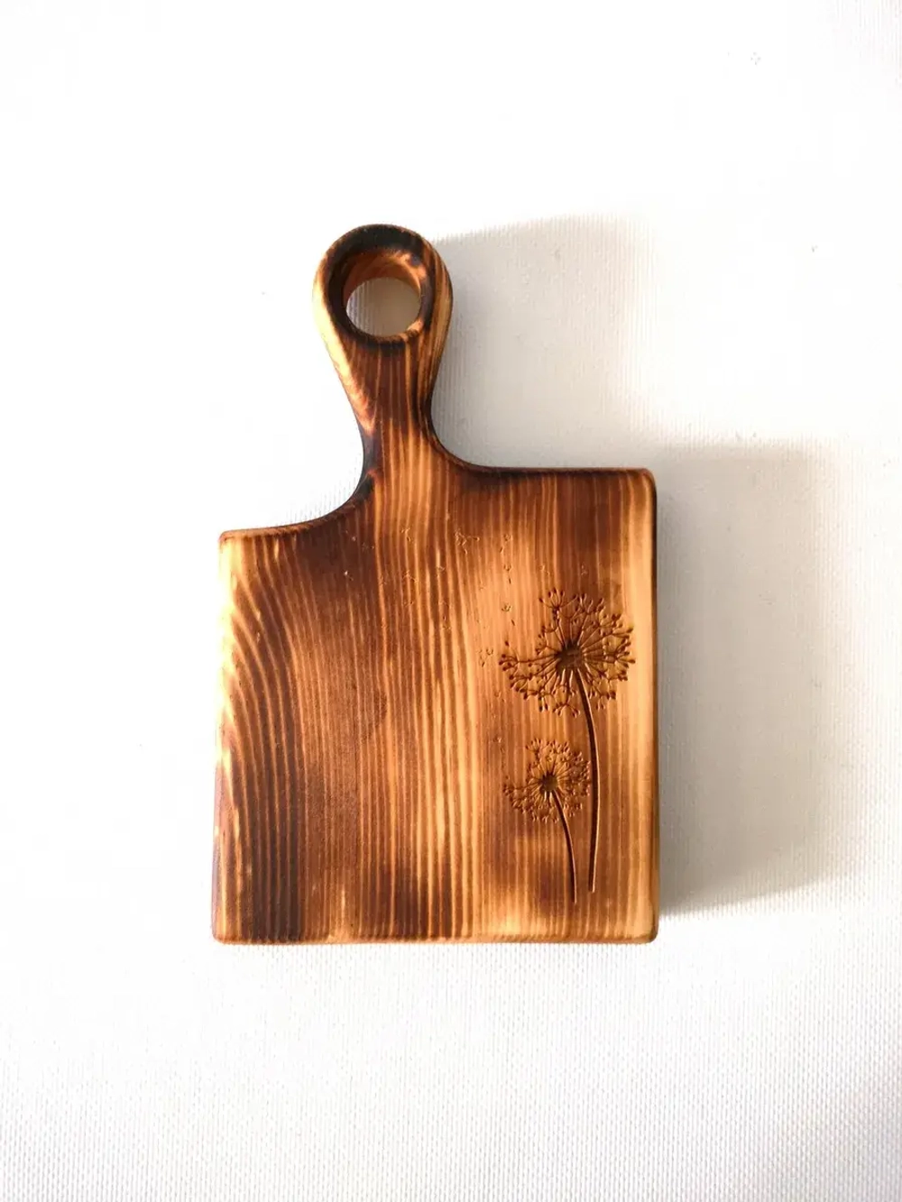 Доска разделочная из дерева сервировочная