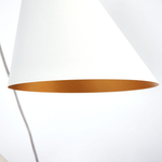 757036 Люстра CONE GW 3х6W(led) G9 БЕЛЫЙ/ЗОЛОТО