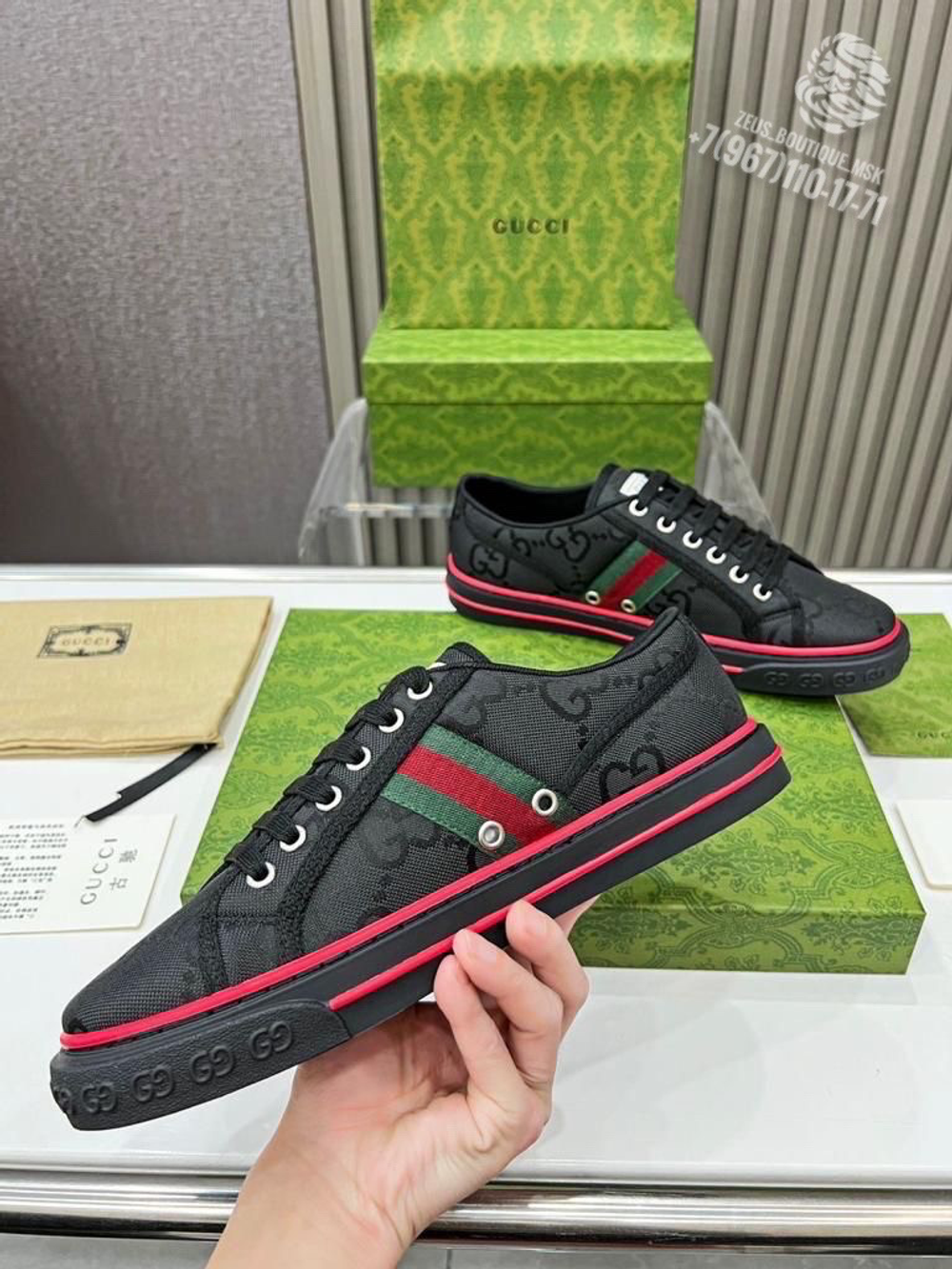 Кеды Gucci