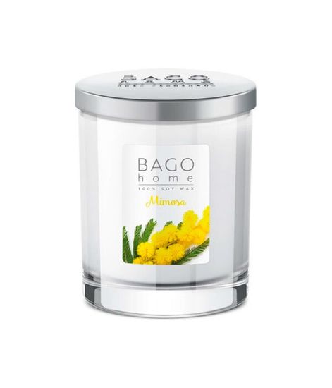 Мимоза, ароматическая свеча, Bago home