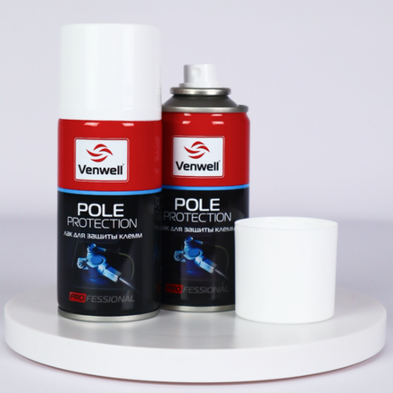 Venwell лак для защиты клемм POLE PROTECTION спрей 150мл