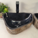 Раковина из речного камня ПАРА! RS-65335 45*35*15 0865