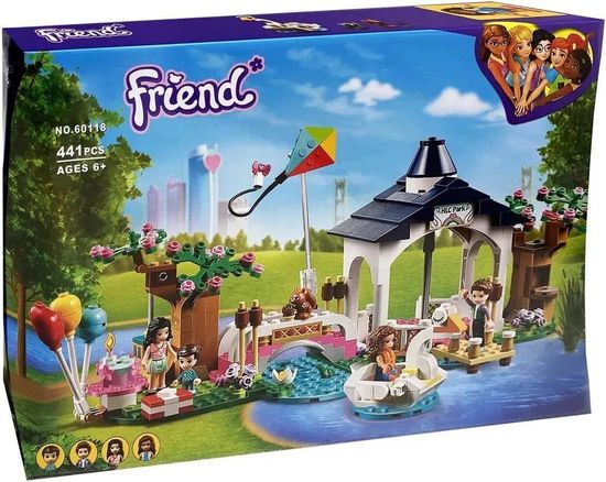 Конструктор Friend " Парк Хартлейк Сити " , 441 дет.