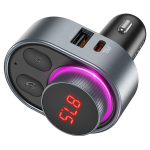 Автомобильный FM трансмиттер Hoco E72 Bluetooth USB+PD