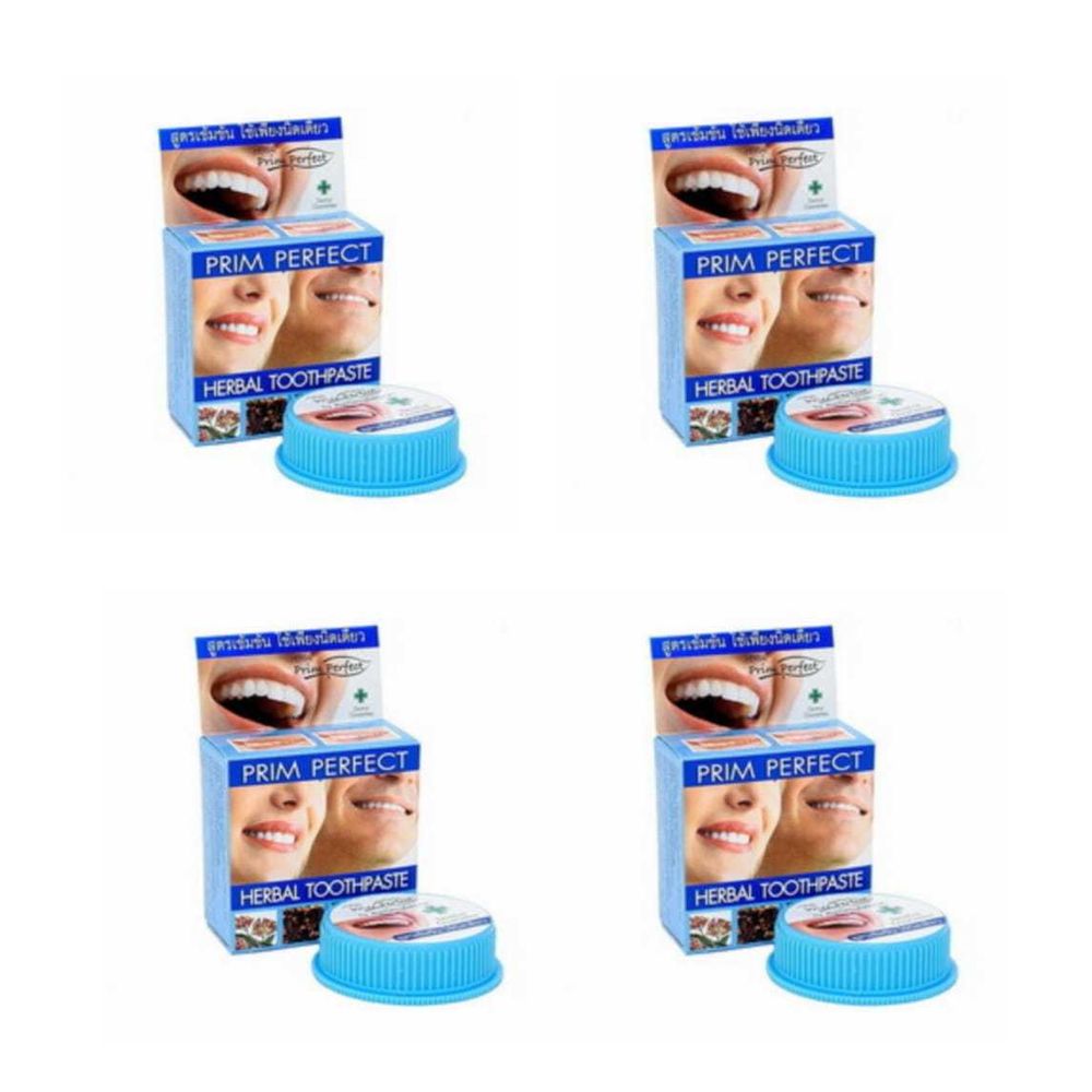 Зубная паста Prim Perfect Herbal Toothpaste 25 гр 4 уп