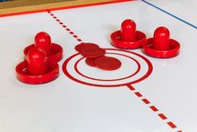 Игровой стол - трансформер (бильярд, аэрохоккей, настольный теннис) "Twister" (дуб)_D