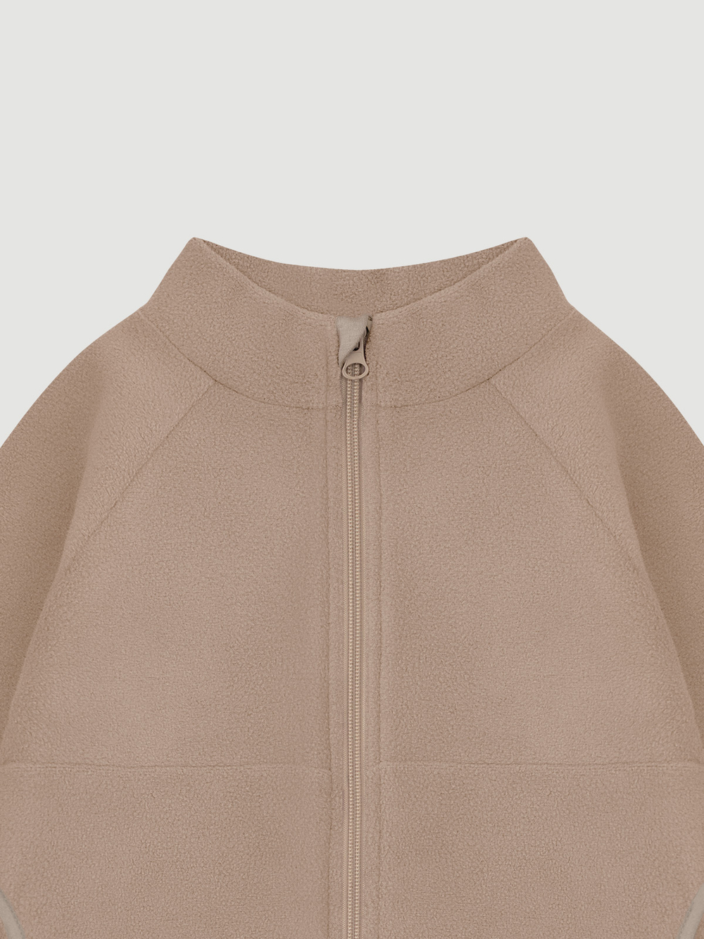 Флисовая куртка на молнии Mjölk Beige