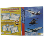 Почти заполненный альбом наклеек. 1996 г. Panini Самолеты. Нет №74