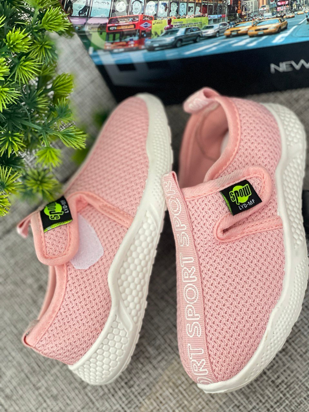 Слипоны на липучке