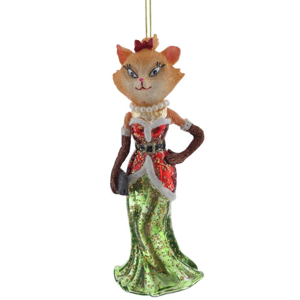 GAEM Украшение новогоднее "Кошка", L6 W5 H15,5 см