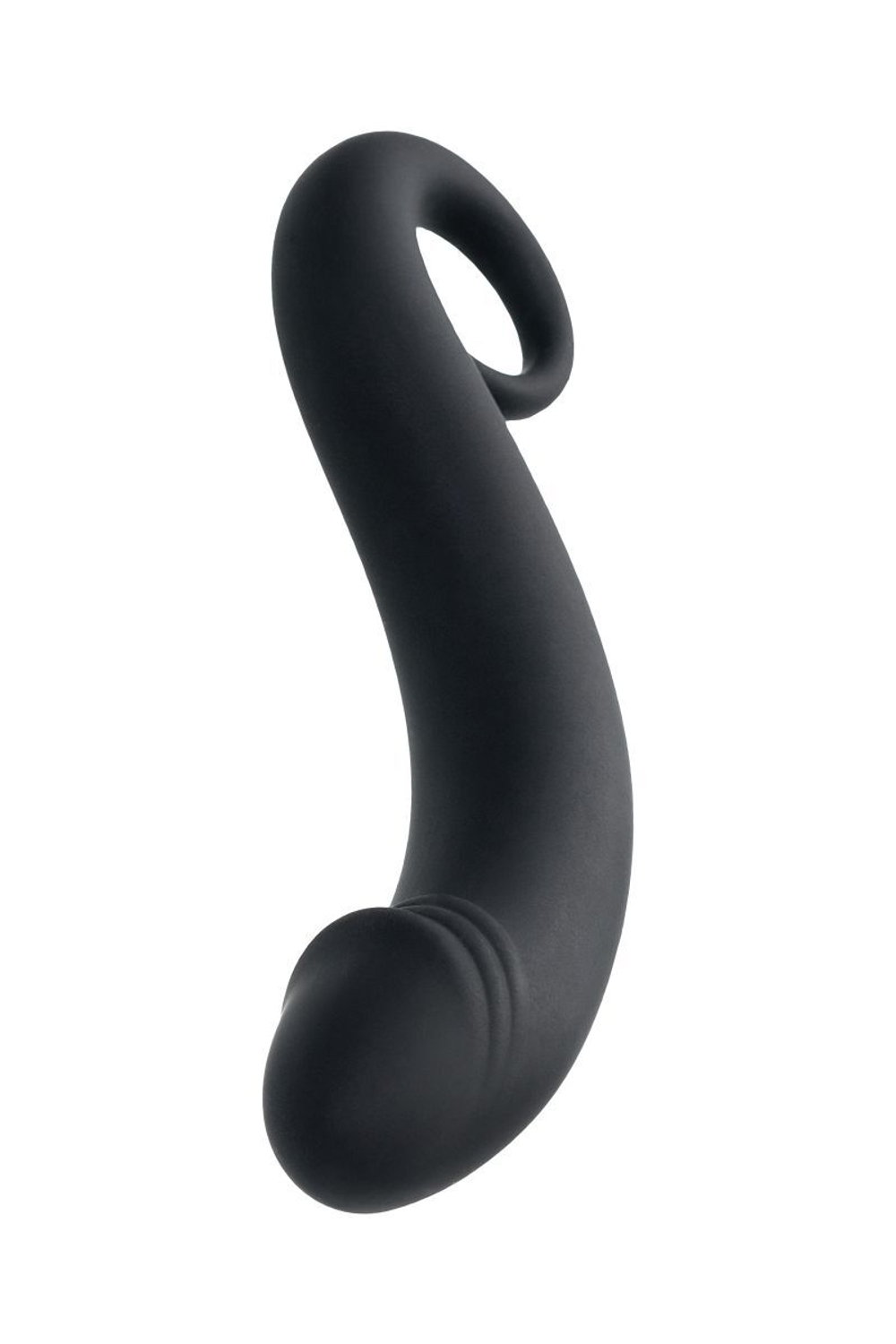 Черный анальный фаллоимитатор Dorado - 18 см.