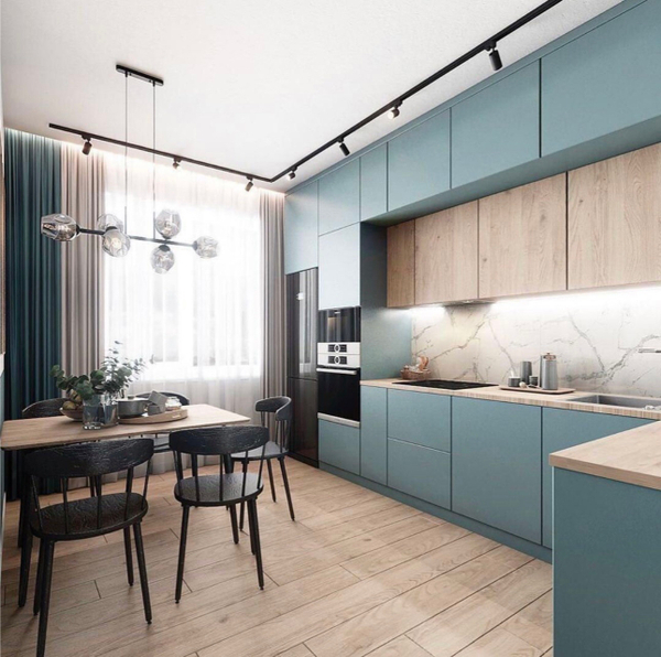 Примеры современных дизайнов кухонь из интернета