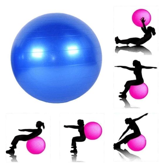 Yoqa-pilates topu \ Мяч для йога-пилатеса \ Yoga-pilates ball 75 sm blue