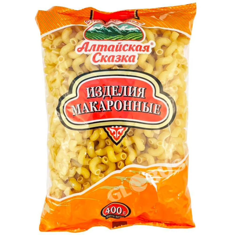 Макароны Алтайская Сказка Рожка витая 400 гр