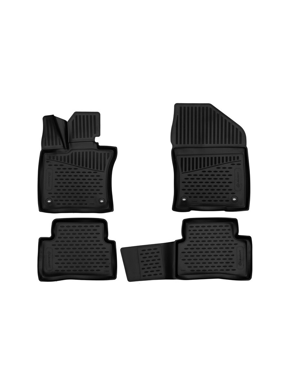 Коврики в салон для LEXUS UX, 2018- хетчбек, Европа, 4шт. (полиуретан) ELEMENT3D01988210K