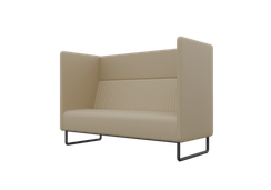 Bronks Диван двухместный BROS-2 Dollaro 517/Металл Черный 1715*760*1180