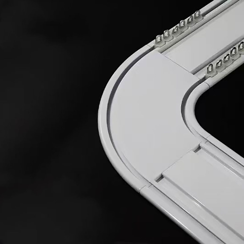 Ультратонкий алюминиевый карниз для штор, потолочный