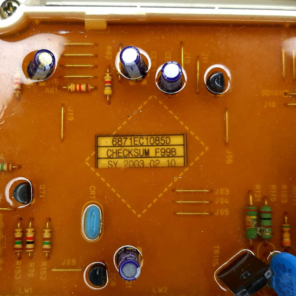 123 Модуль электронный к стиральной машине LG 6870EC9090A б/у