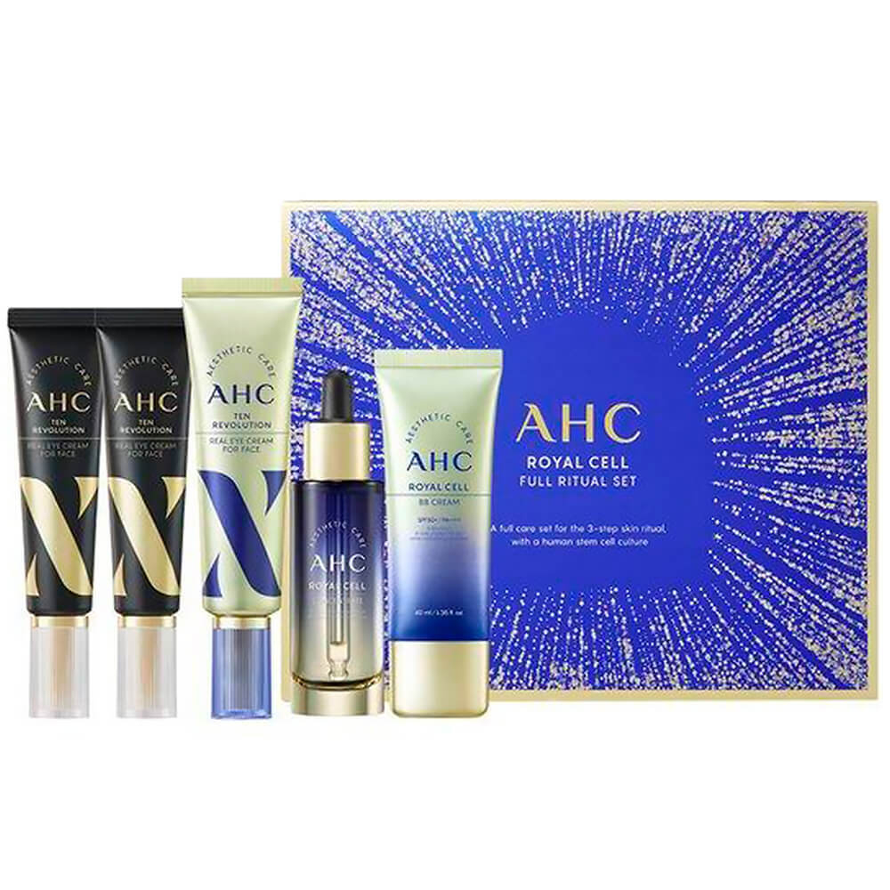 AHC Royal Cell Full Ritual Set набор лимитированный антивозрастной с маточным молочком и пептидами