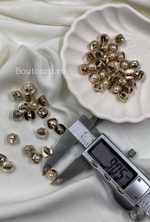Пуговицы жемчуг золото