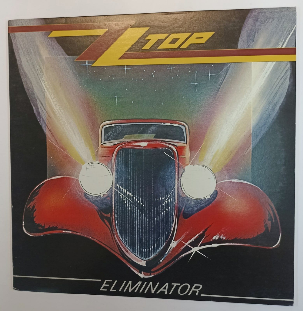 Винтажная виниловая пластинка ZZ Top Eliminator (Japan 1983)