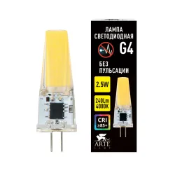 Светодиодная лампа Arte Lamp LUGO Капсульная 2.5W 240Lm 4000К G4
