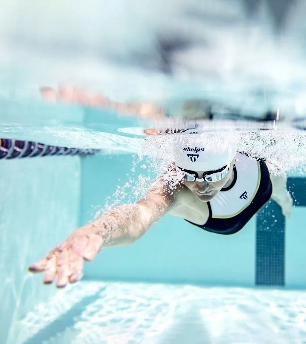 Шапочка для плавания силиконовая Phelps X-O 2