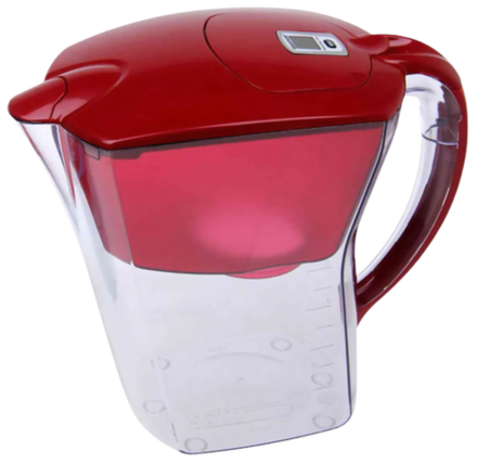 Водоочиститель Кувшин модель Аквафор Премиум (рубиновый) эл.счетчик , арт.и3967