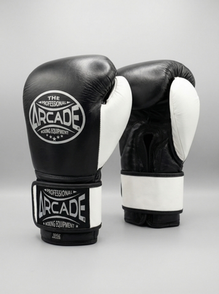 Боксерские перчатки Arcade.1 black/white