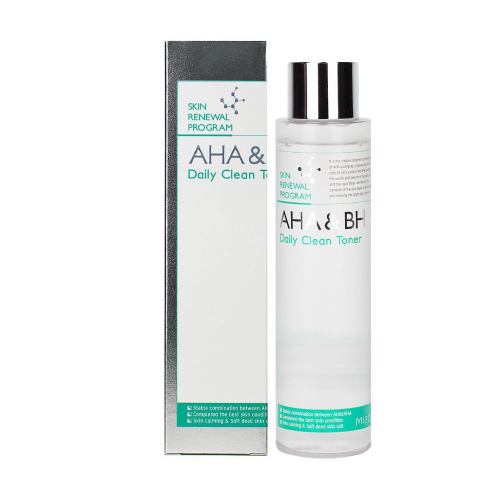 Mizon Тонер для лица - Aha & bha daily clean toner, 150мл