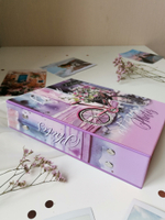 Фотоальбом на 200 фото 10х15 см, пластик. листы watercolor travel Париж