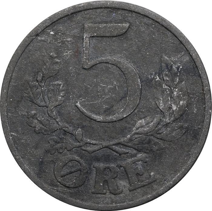5 эре 1942 Дания